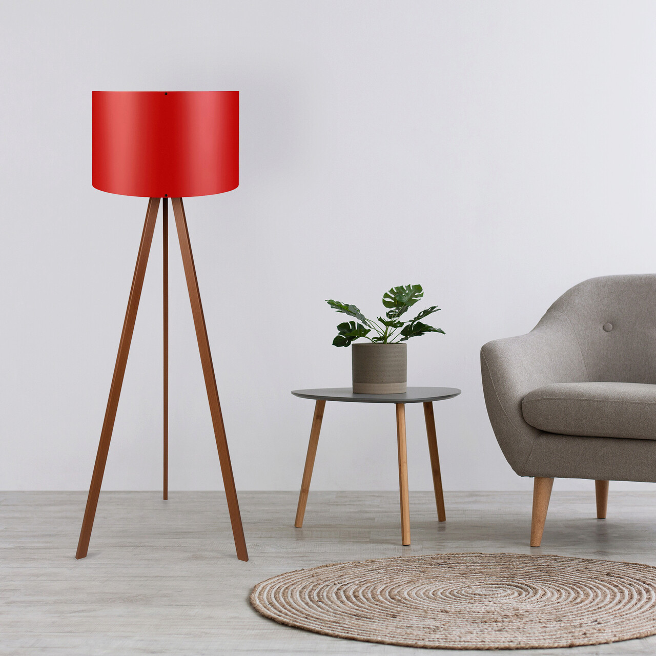 Lampadar, Opviq, 780SGN2464, Rosu maro - imagine 4